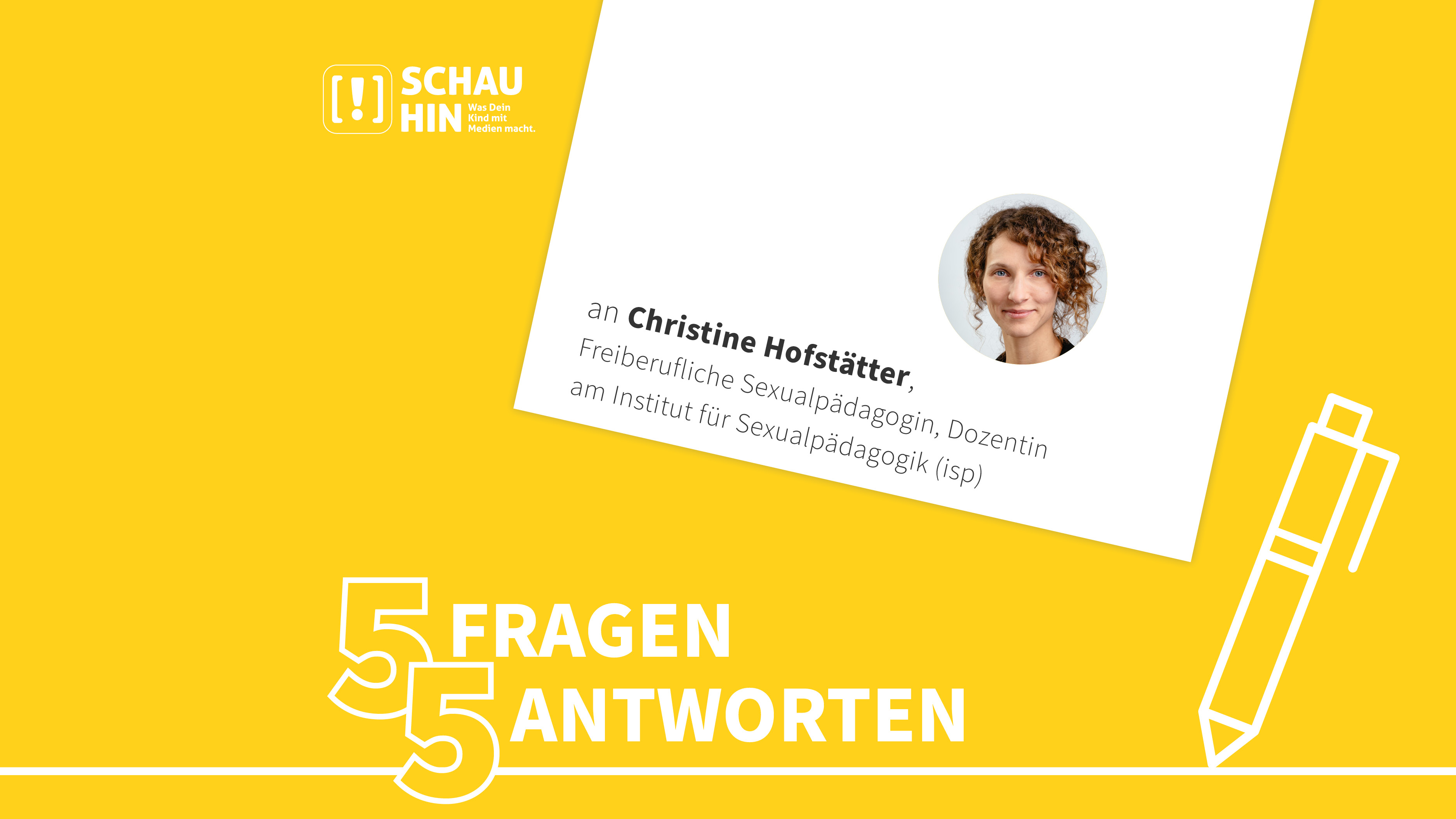 Grafik für das Format „5 Fragen - 5 Antworten“