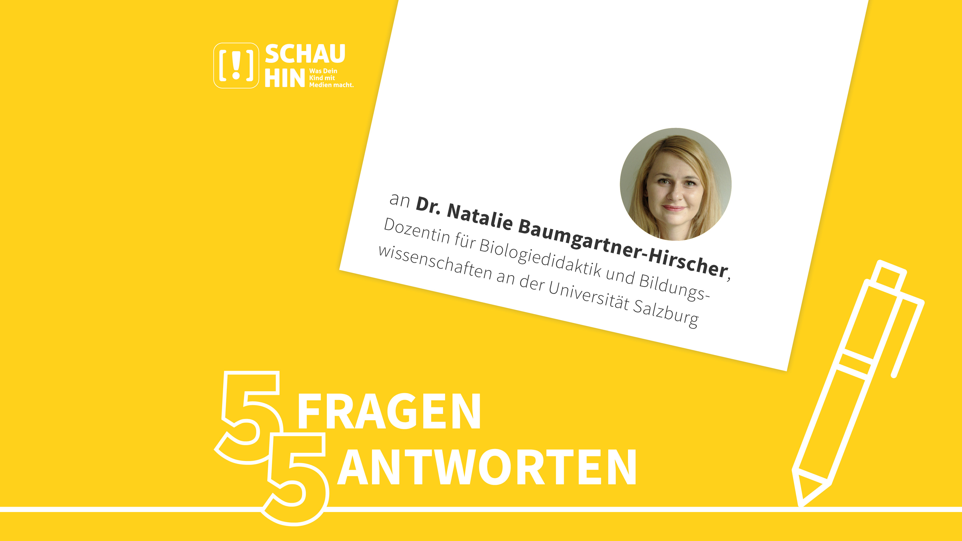 Grafik für das Format „5 Fragen - 5 Antworten“