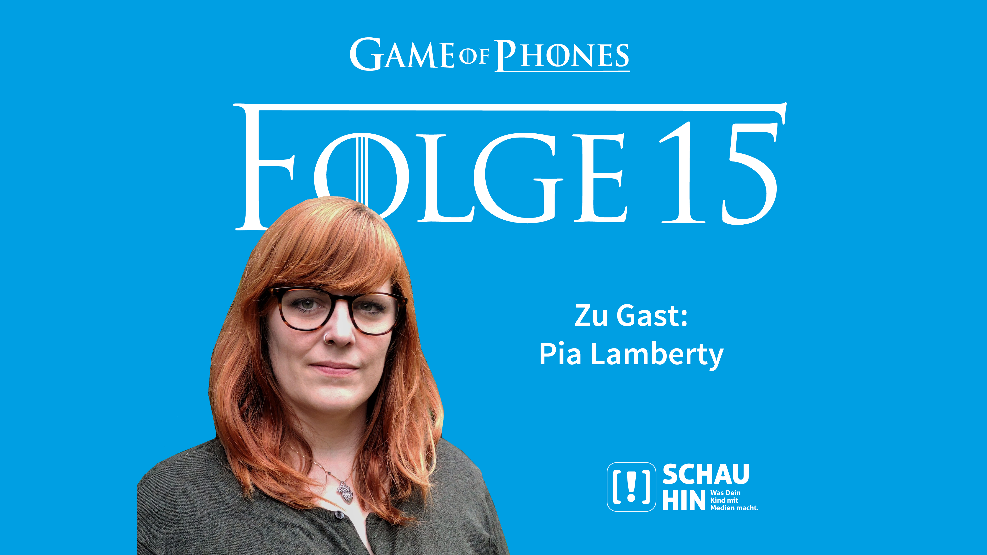 Grafik zu Folge 15 des Medien-Podcasts "Game of Phones" mit Pia Lamberty